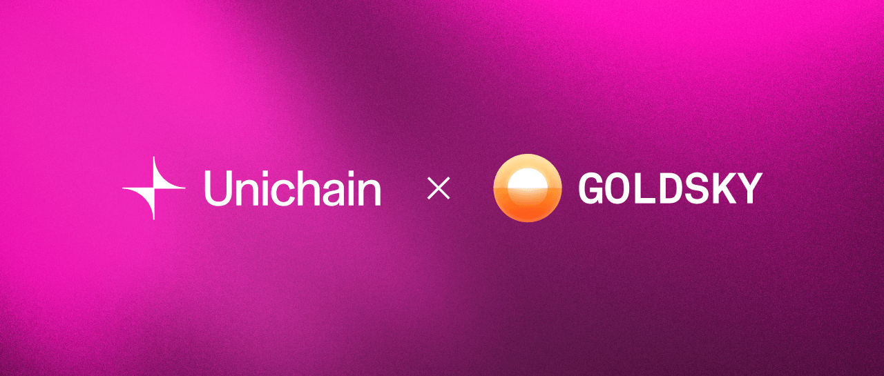 Unichain support on Goldsky